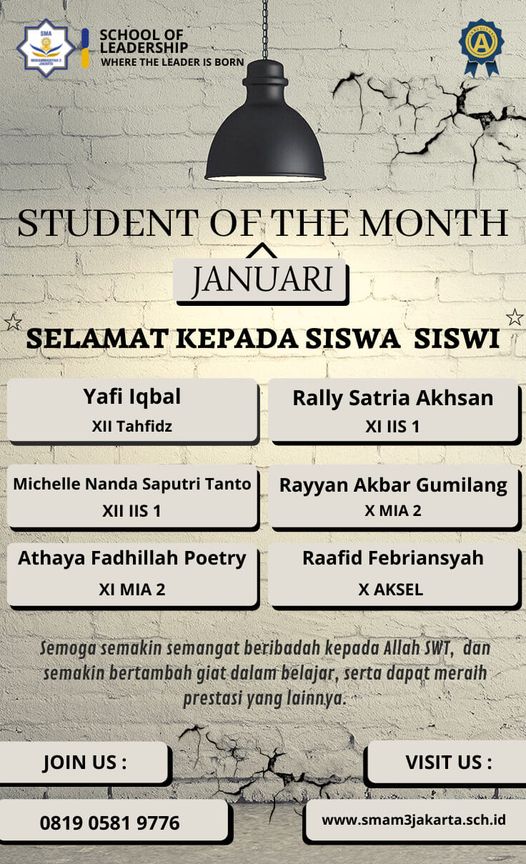 Student of The Month