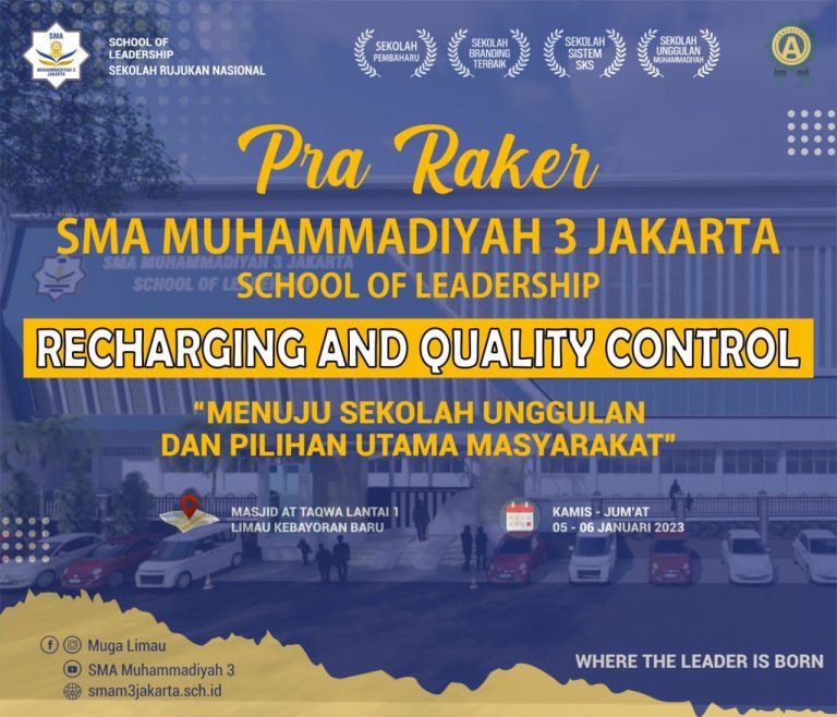 Pra-Raker SMA Muhammadiyah 3 Jakarta